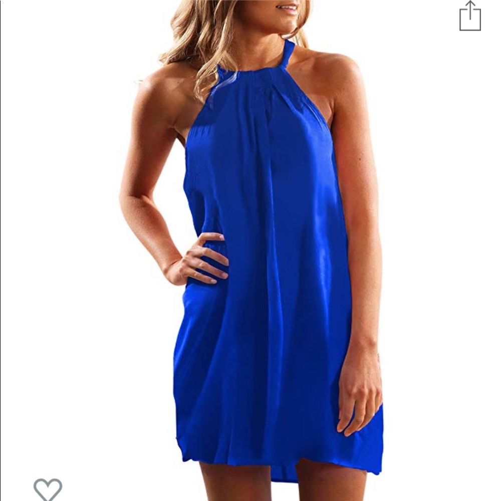 Summer halter dress